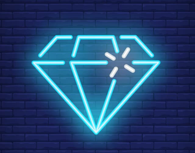 Logo Diamond Blue